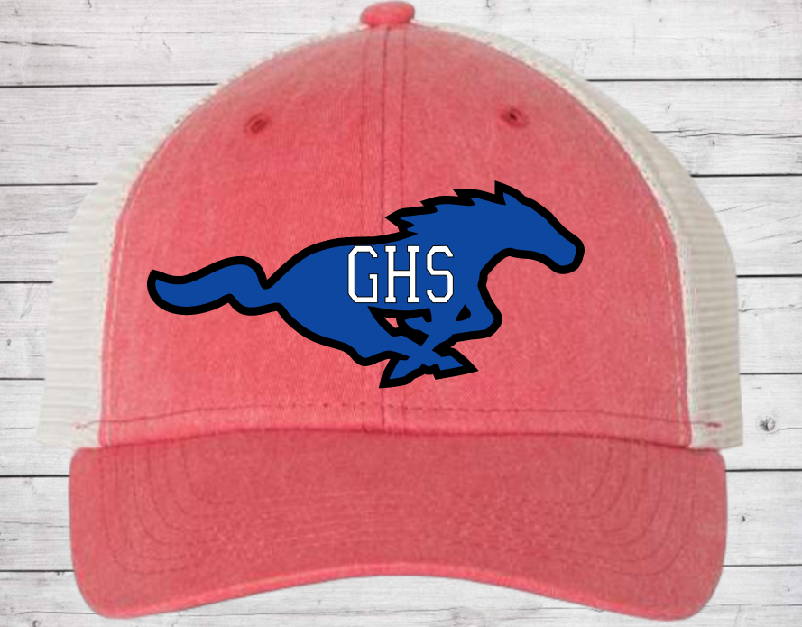 Grapevine High School Mustangs: Woman's Baseball Cap