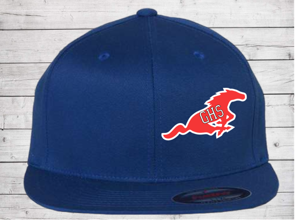 Grapevine Soccer Men's Royal Blue Pro-Baseball On Field Cap - Flexfit