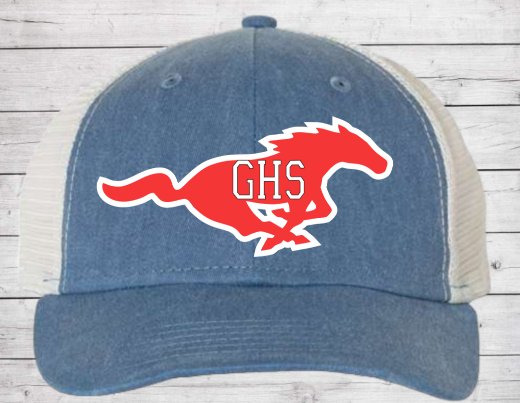 Grapevine High School Mustangs: Woman's Baseball Cap