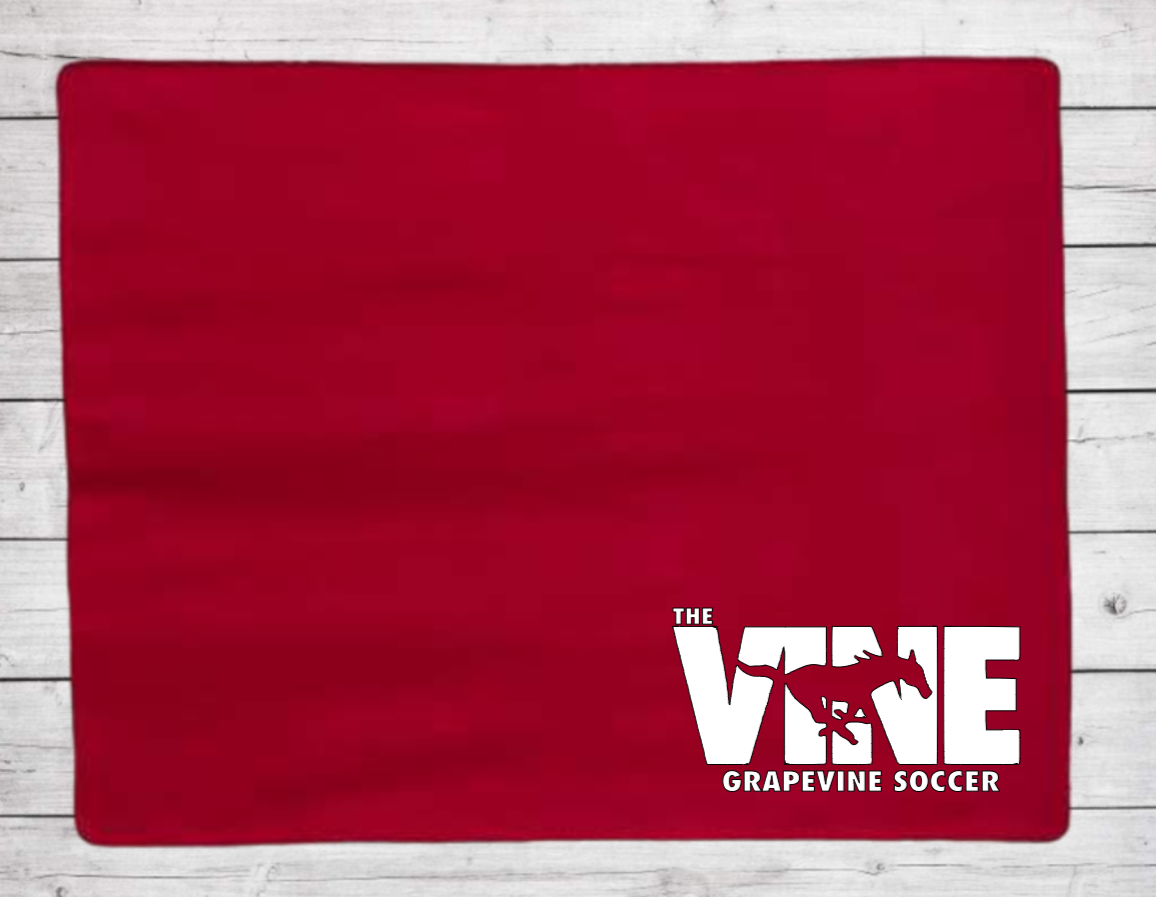 Grapevine Soccer - Fleece Blanket