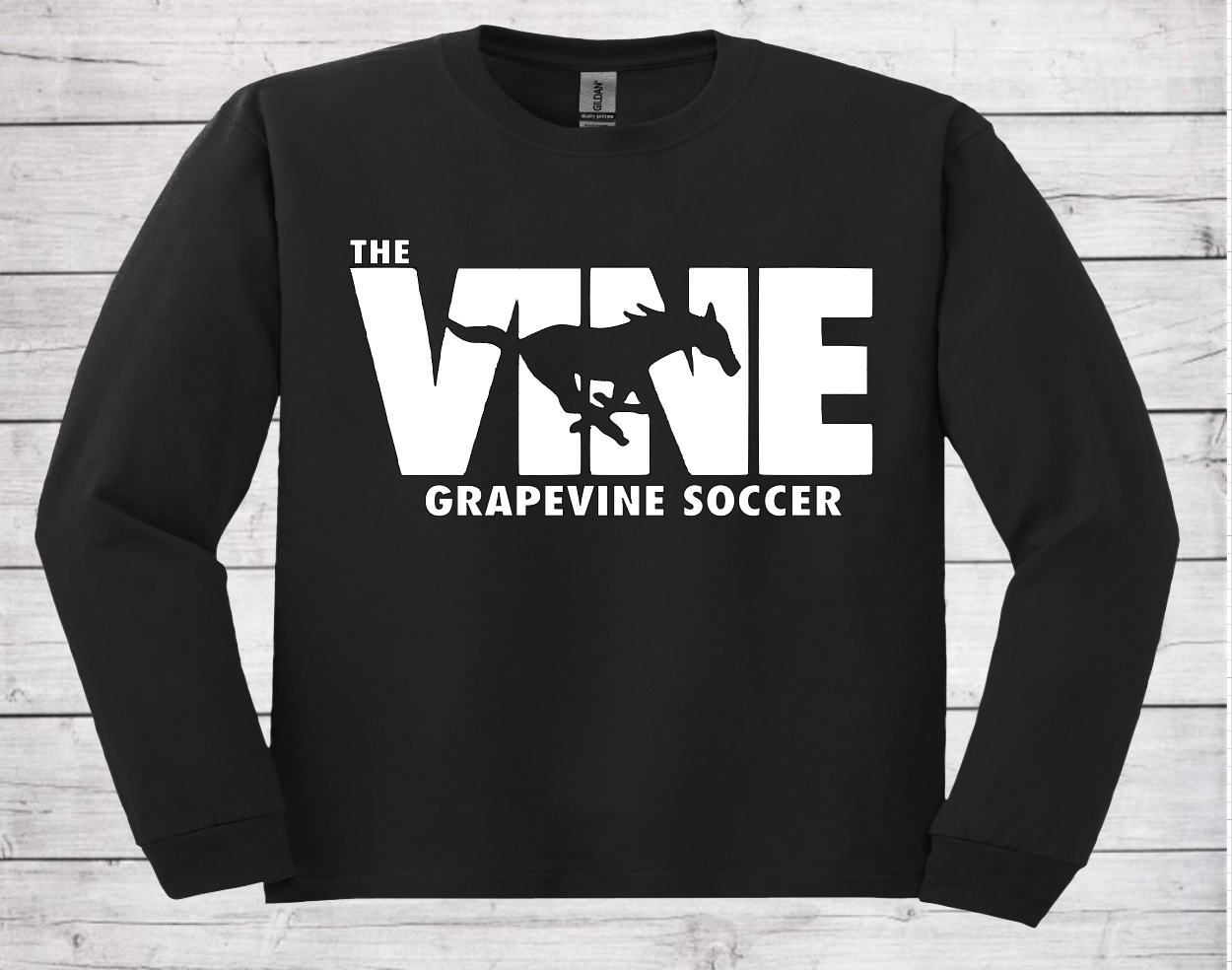 The Vine Soccer - Dri-Power Long Sleeve Shirt (Unisex)