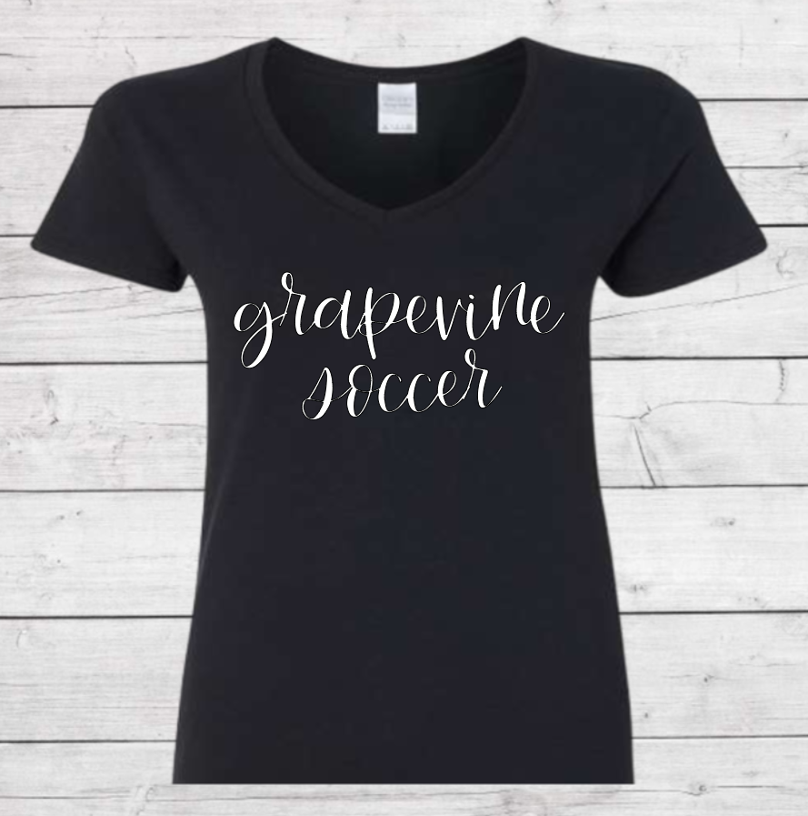 Grapevine Soccer - Woman's V-Neck Shirt
