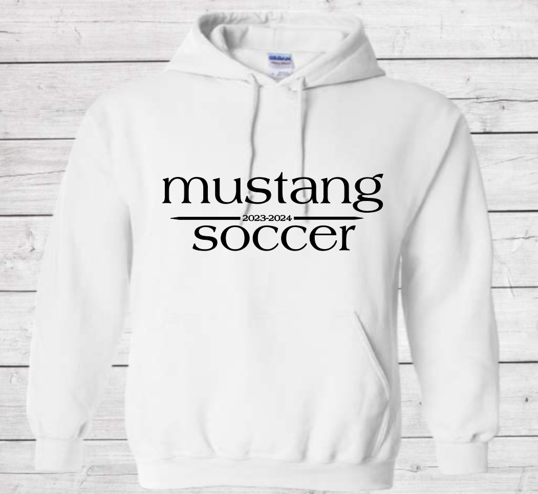Mustangs Soccer 2023-2024 - Hoodie (Unisex)