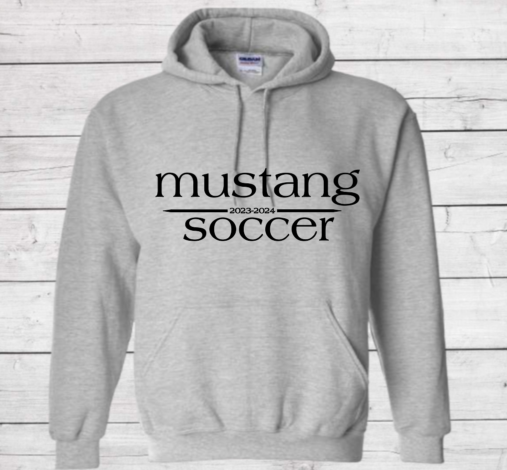 Mustangs Soccer 2023-2024 - Hoodie (Unisex)