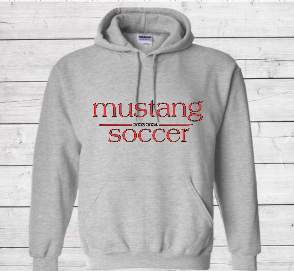 Mustangs Soccer 2023-2024 - Hoodie (Unisex)