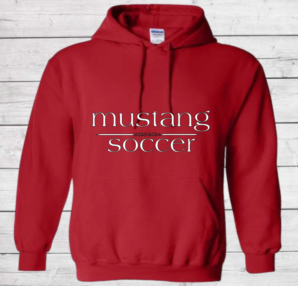Mustangs Soccer 2023-2024 - Hoodie (Unisex)