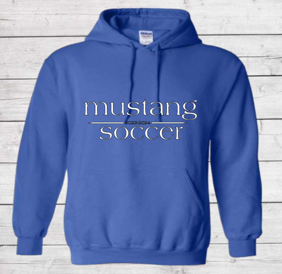 Mustangs Soccer 2023-2024 - Hoodie (Unisex)