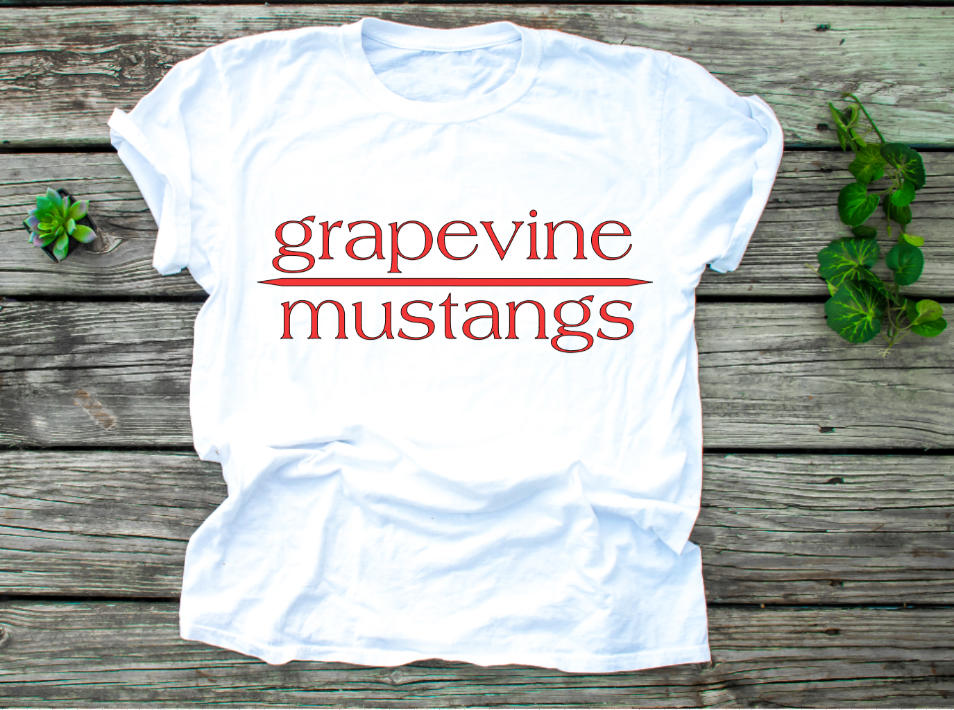 Grapevine Mustangs - Dri-Power Performance Shirt (Unisex)