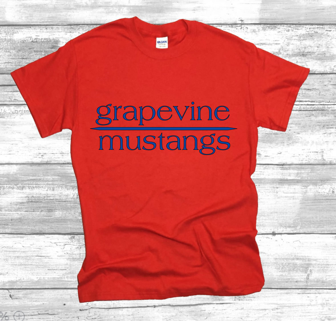 Grapevine Mustangs - Dri-Power Performance Shirt (Unisex)