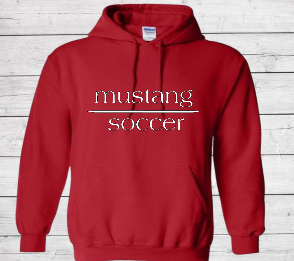 Mustang Soccer with No Date - Hoodie (Unisex)