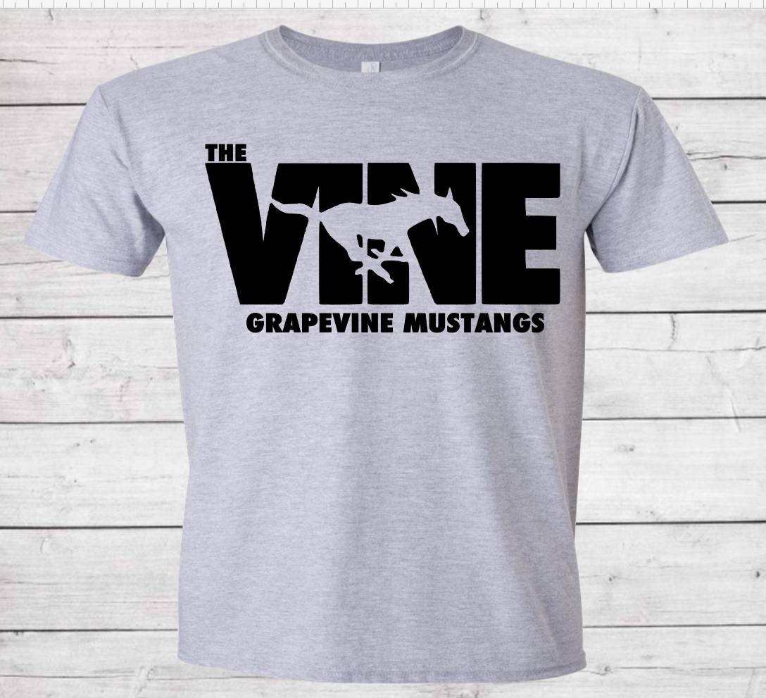 The Vine Grapevine Mustangs - Dri-Power Performance Shirt (Unisex)