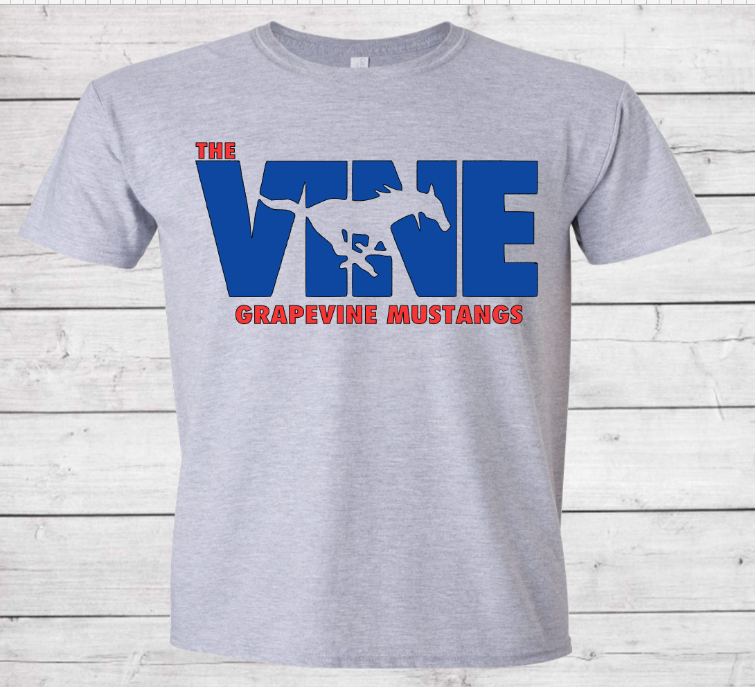 The Vine Grapevine Mustangs - Dri-Power Performance Shirt (Unisex)