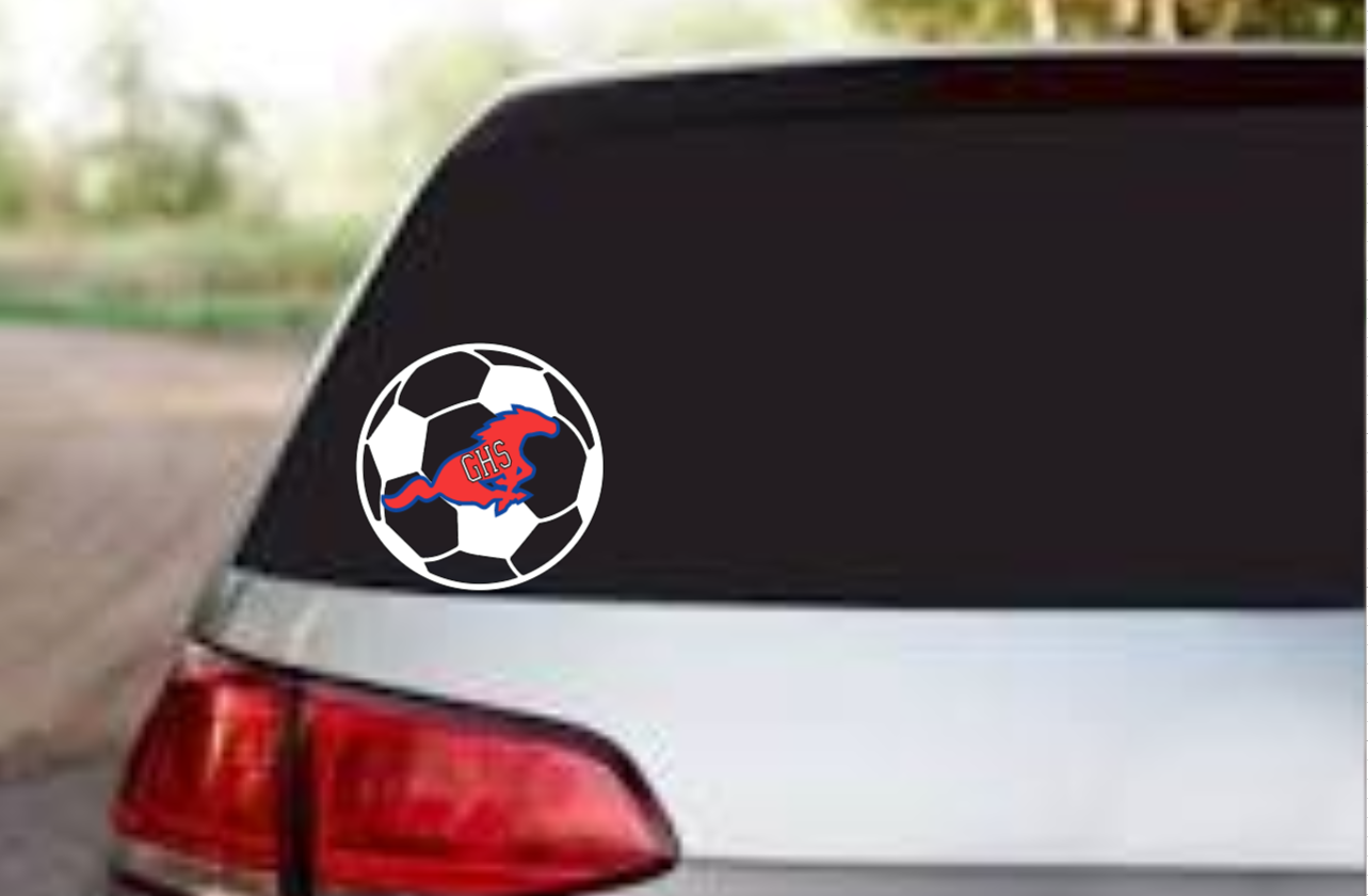 Grapevine Mustang Stickers
