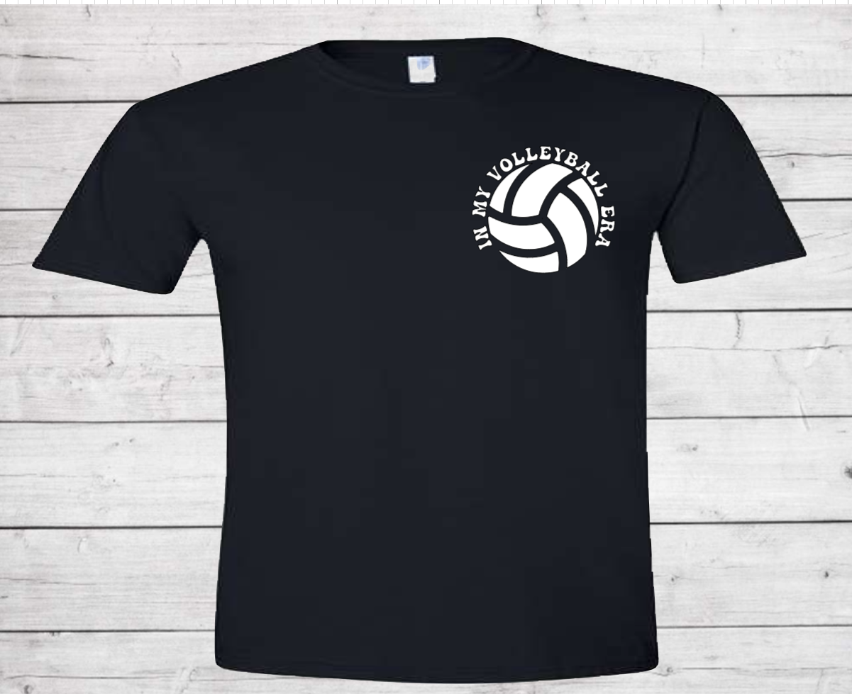 Volleyball Era with Front and Back - Dri-Power Performance Adult Tshirt (Unisex)