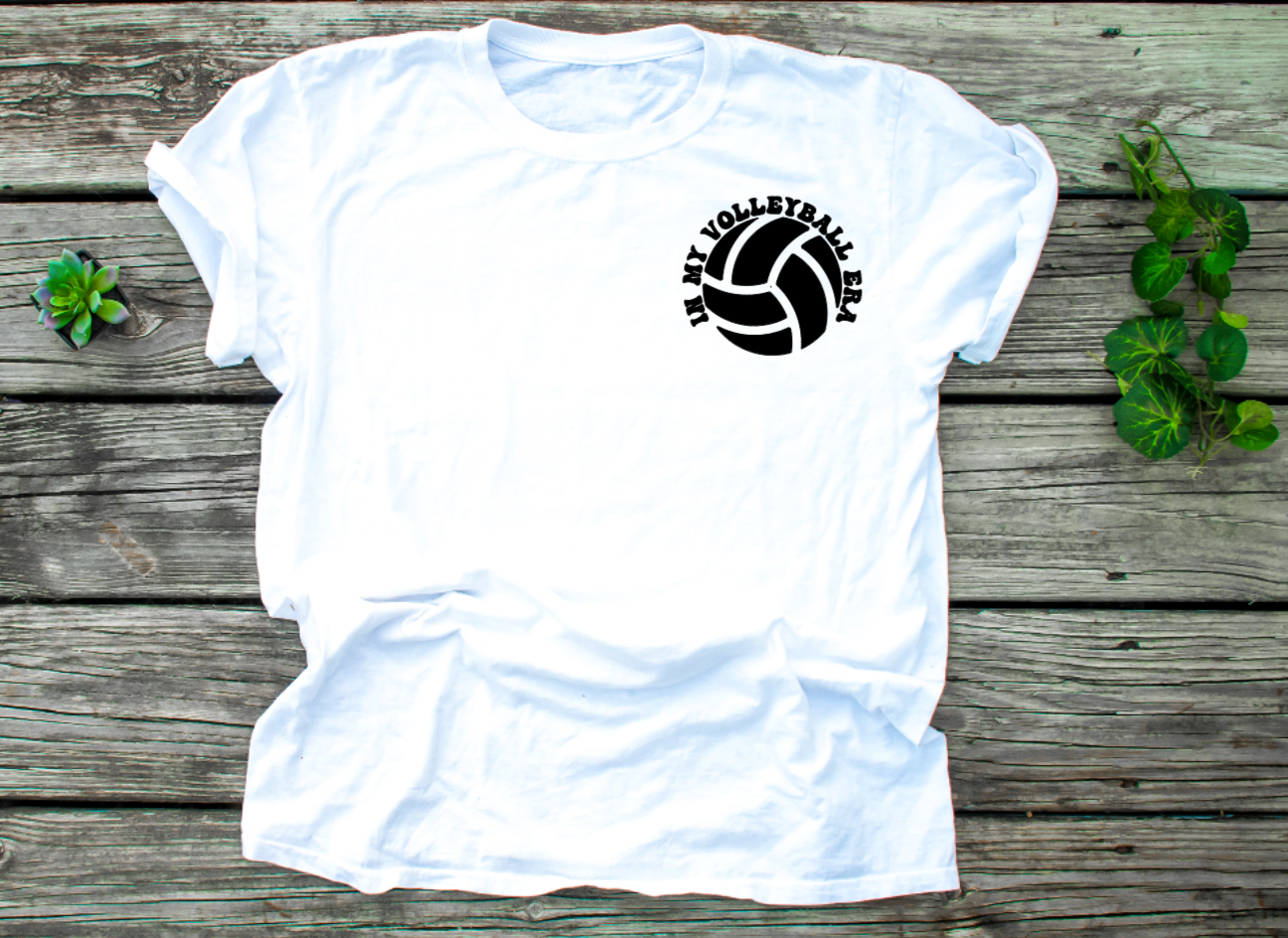 Volleyball Era with Front and Back - Dri-Power Performance Adult Tshirt (Unisex)