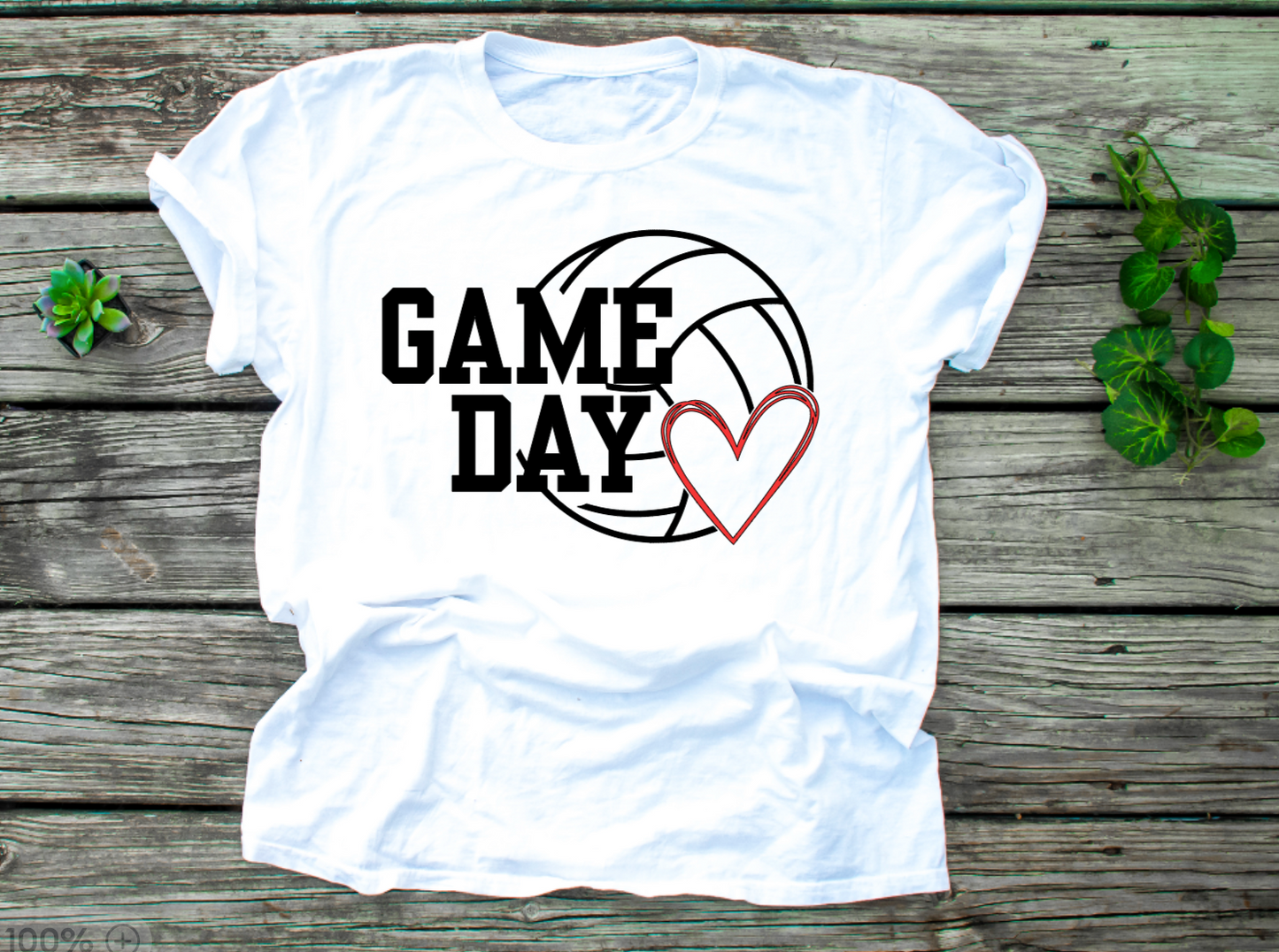 Volleyball Game Day with No Number - Dri-Power Performance Adult Tshirt (Unisex)