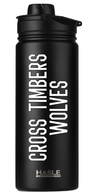 CTMS Water Bottle - Black Hasle Outfitters 22oz Water Bottle