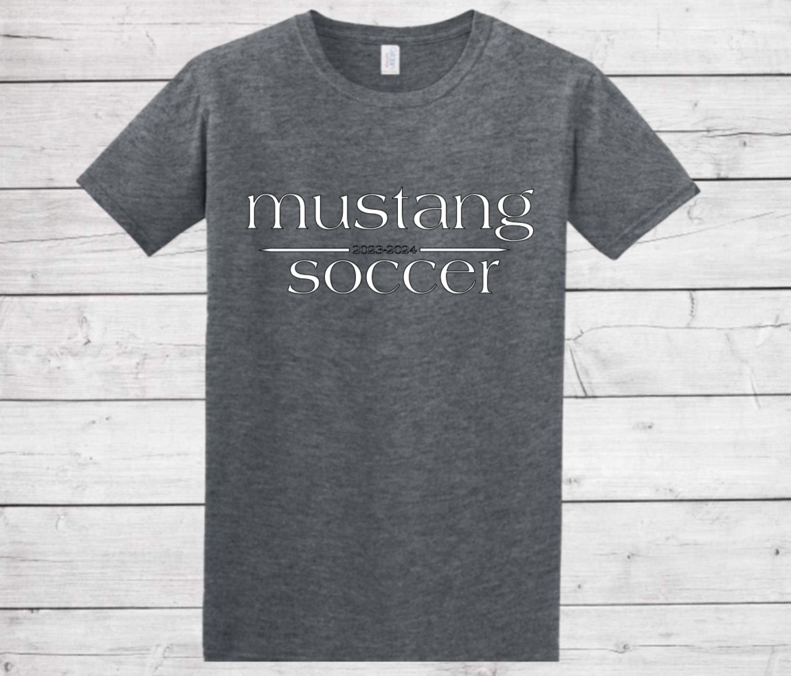 Mustang Soccer 2023-2024 - Cotton T-Shirt (Unisex)