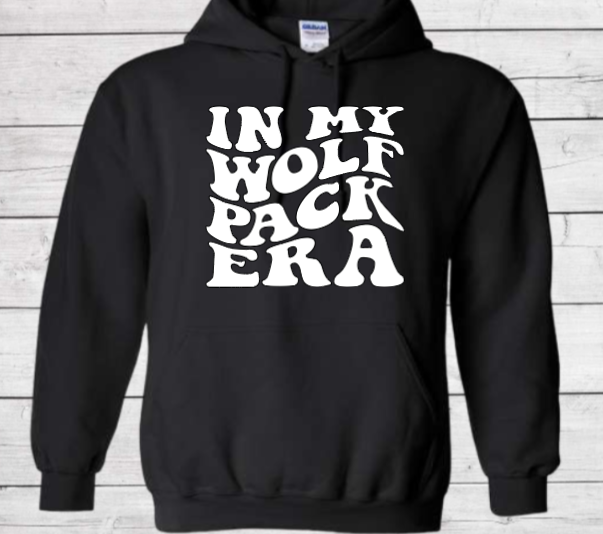 In My Wolf Pack Era - CTMS Spirit Wear Hooded Sweatshirt - Youth Unisex