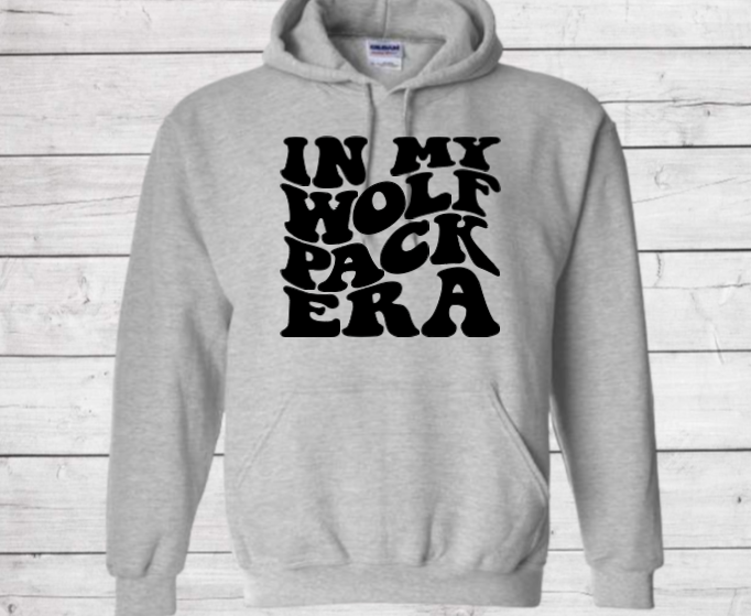In My Wolf Pack Era - CTMS Spirit Wear Hooded Sweatshirt - Youth Unisex