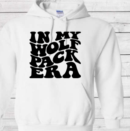 In My Wolf Pack Era - CTMS Spirit Wear Hooded Sweatshirt - Youth Unisex