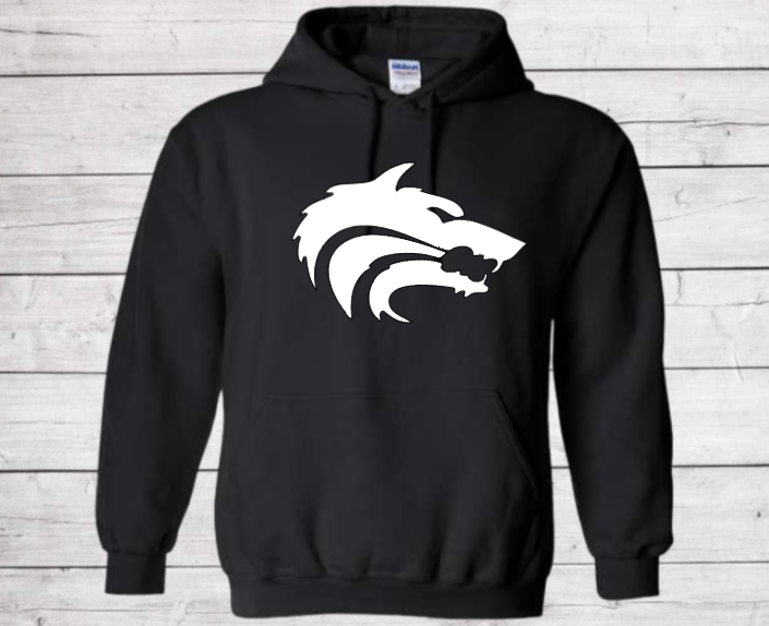 Wolf - CTMS Spirit Wear Hooded Sweatshirt - Adult Unisex