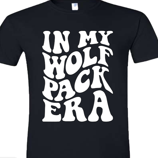 In My Wolf Pack Era - CTMS Spirit Wear Cotton T-shirt - Adult Unisex