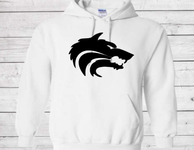 Wolf - CTMS Spirit Wear Hooded Sweatshirt - Adult Unisex