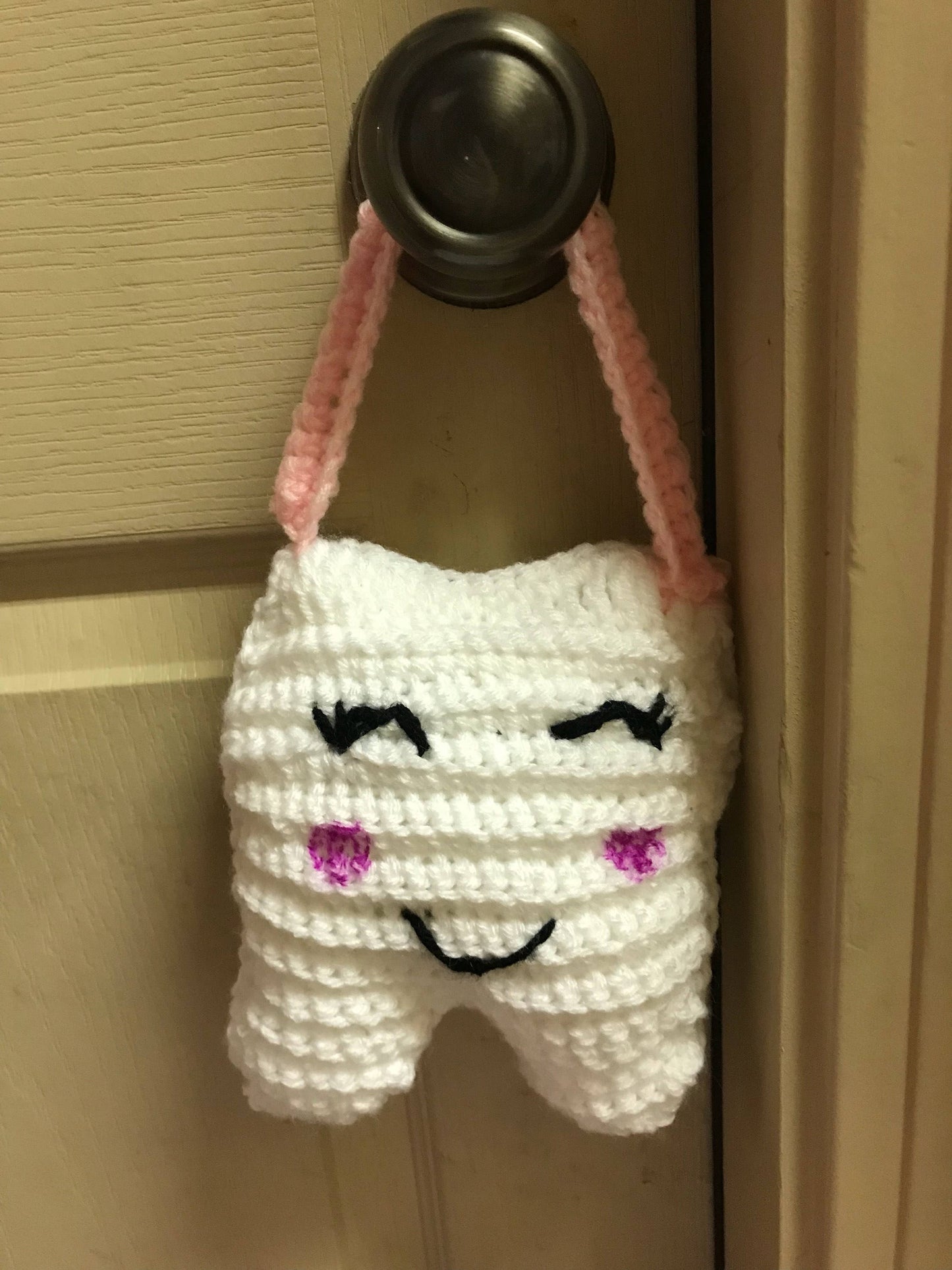 Crocheted Tooth Fairy Pillow
