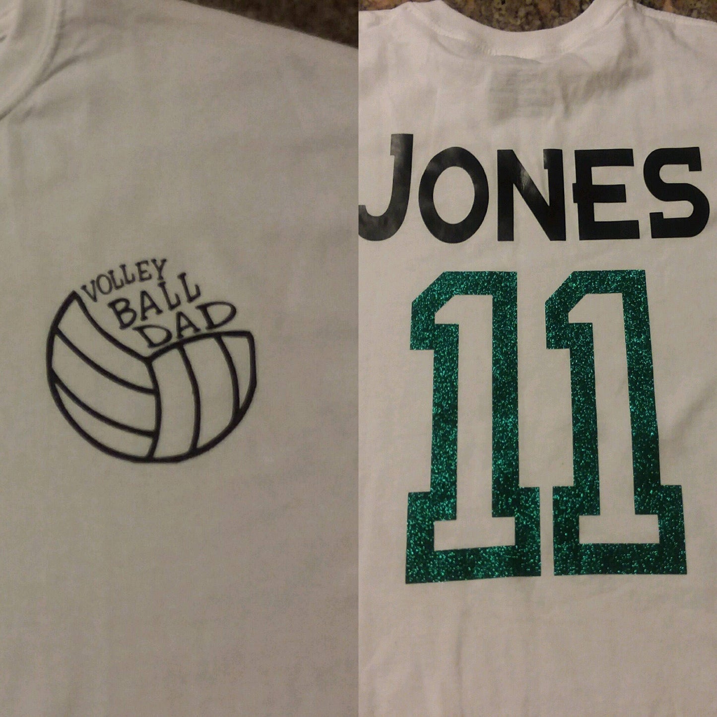 Volleyball dad shirt