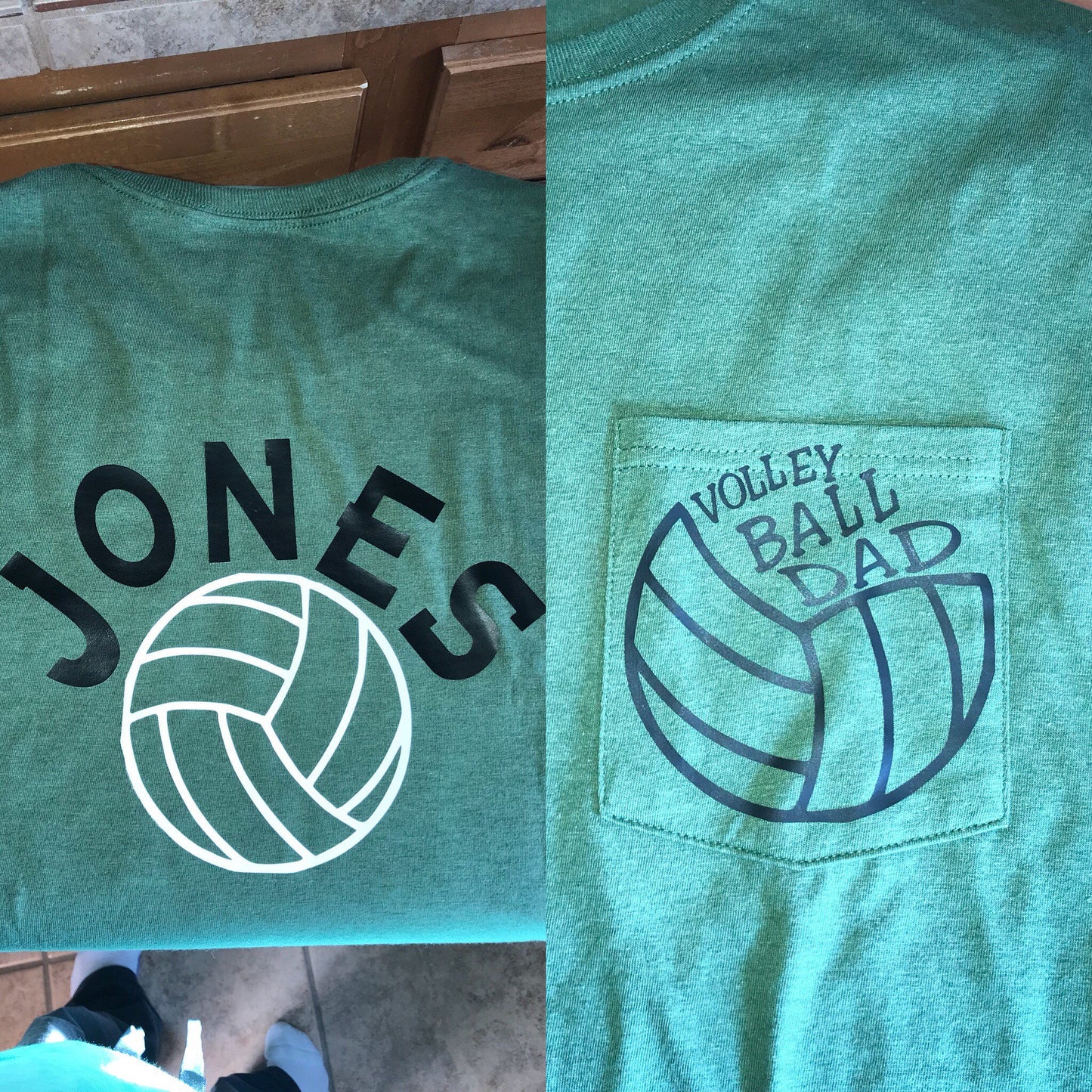 Volleyball dad shirt