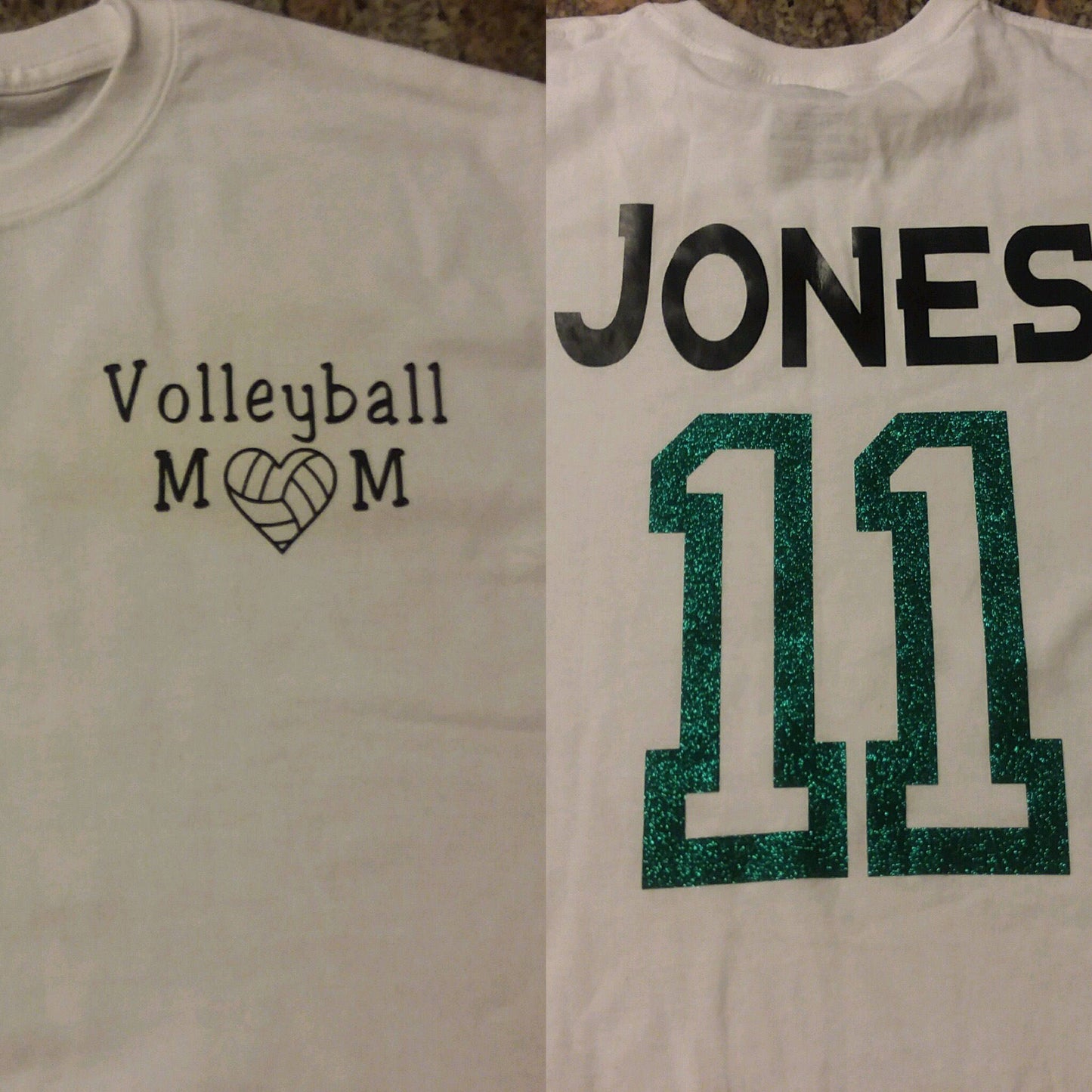 Volleyball mom t shirt