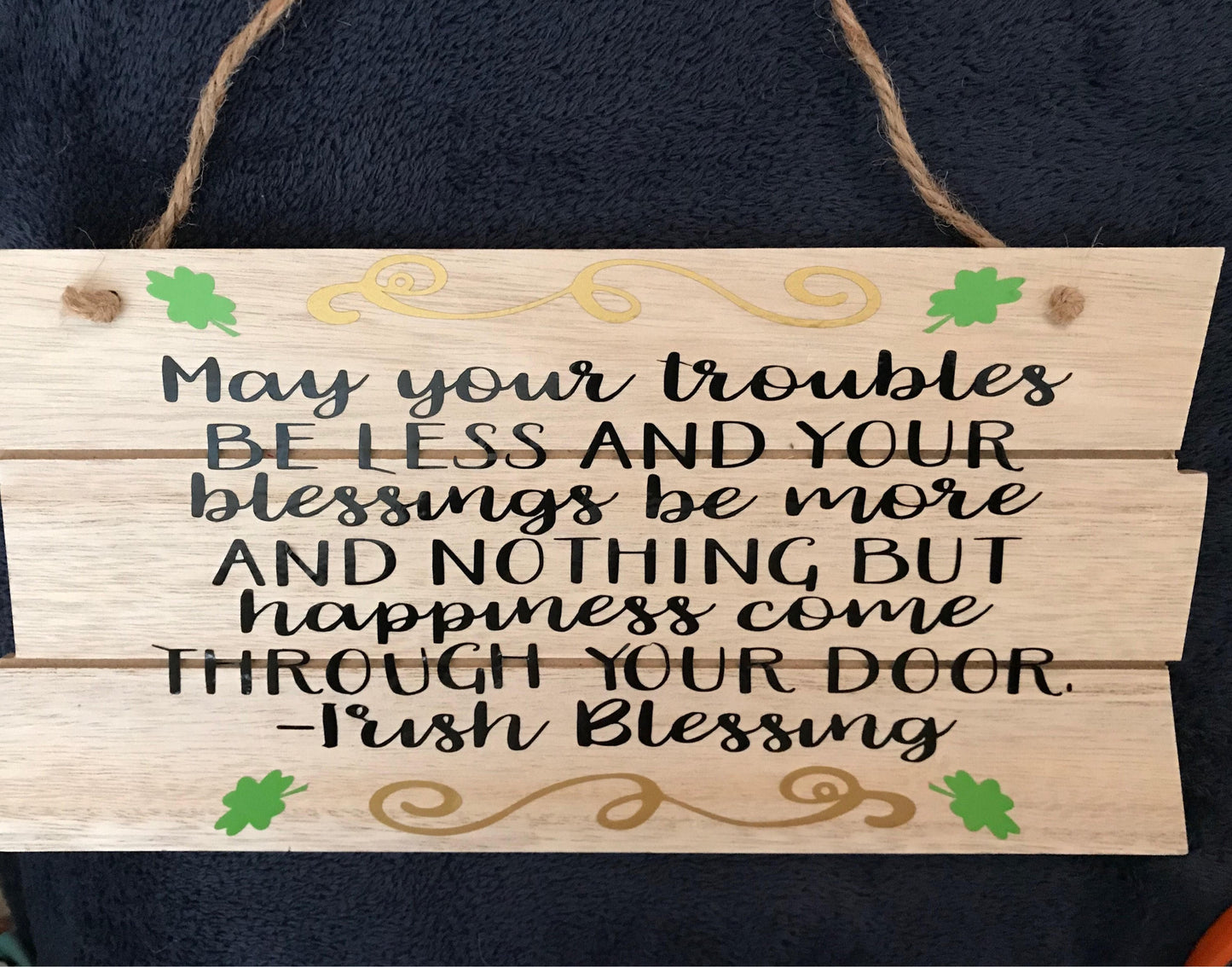 Irish Blessing Sign