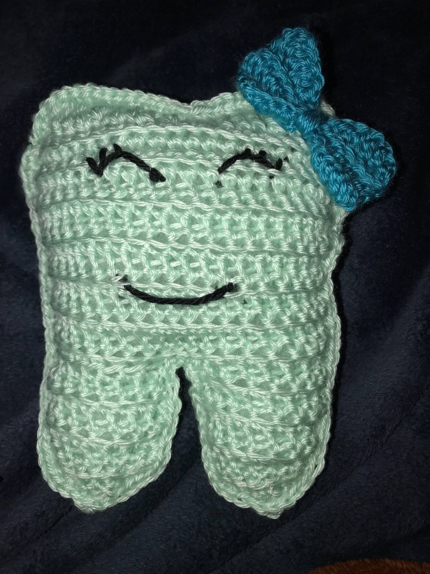 Crocheted Tooth Fairy Pillow