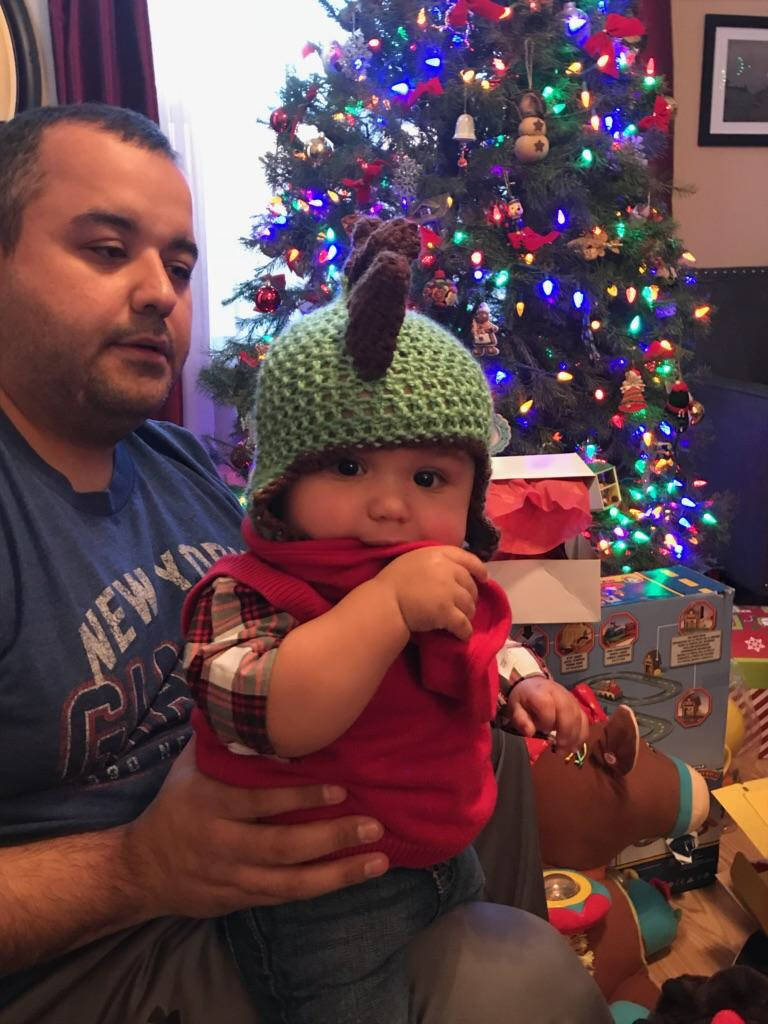 Crocheted Dinosaur Hats: With or Without Ear Flap