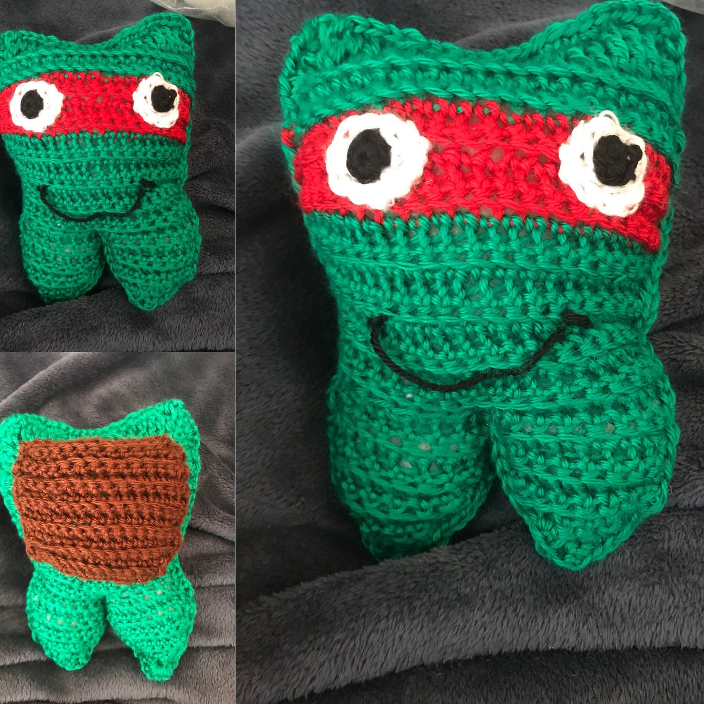 Ninja Turtle Tooth Fairy Pillow