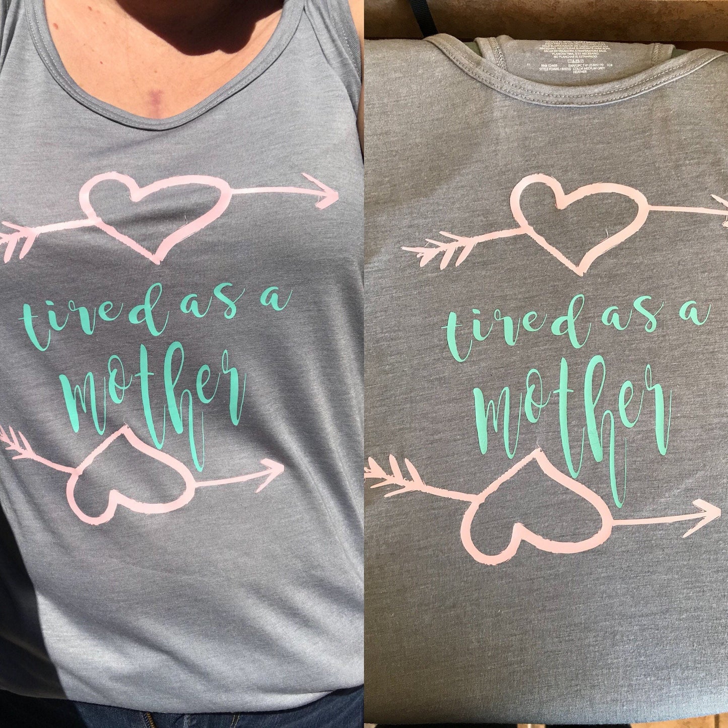 Tired as a mother tshirt