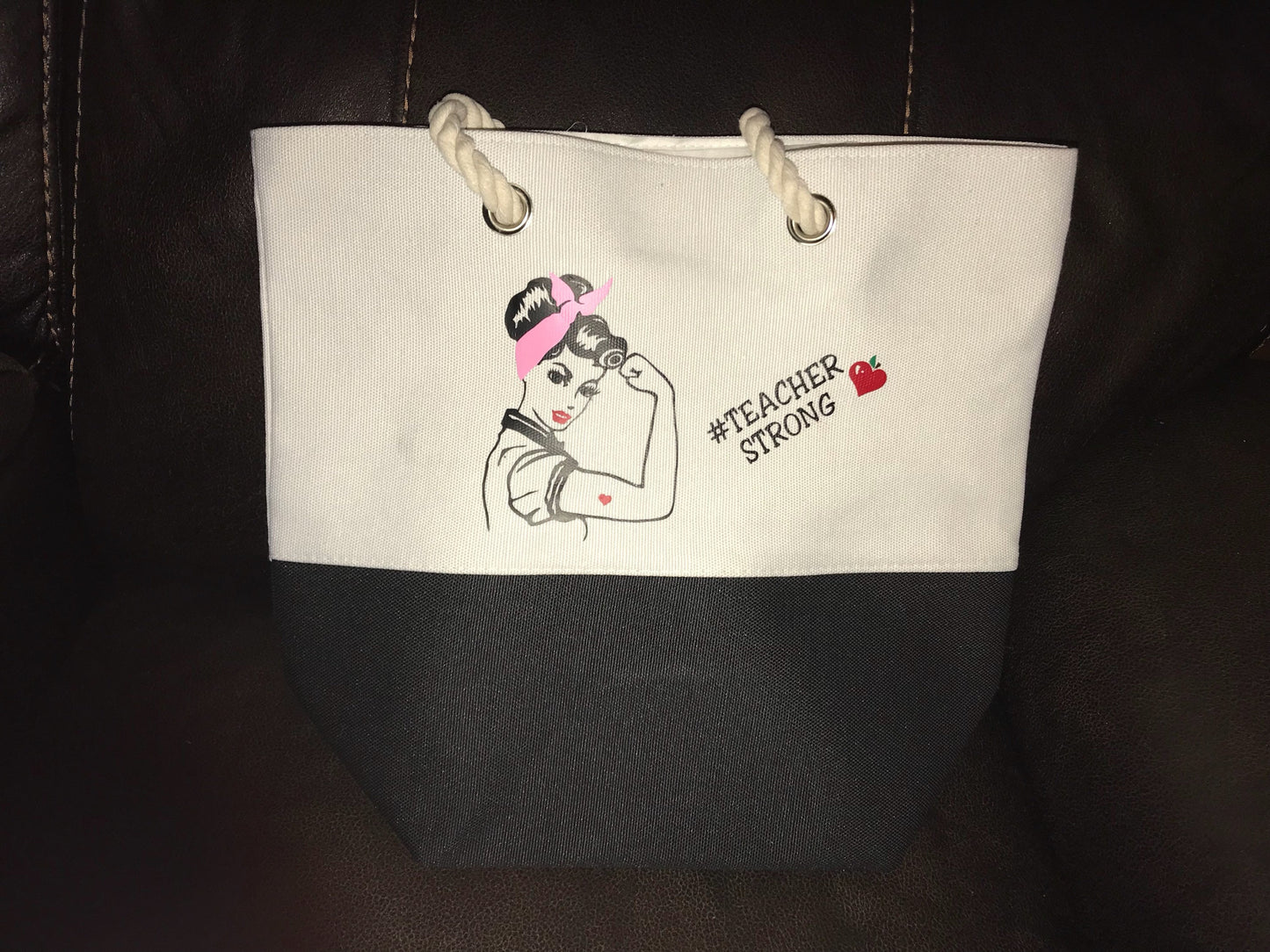 Teacher Strong Tote