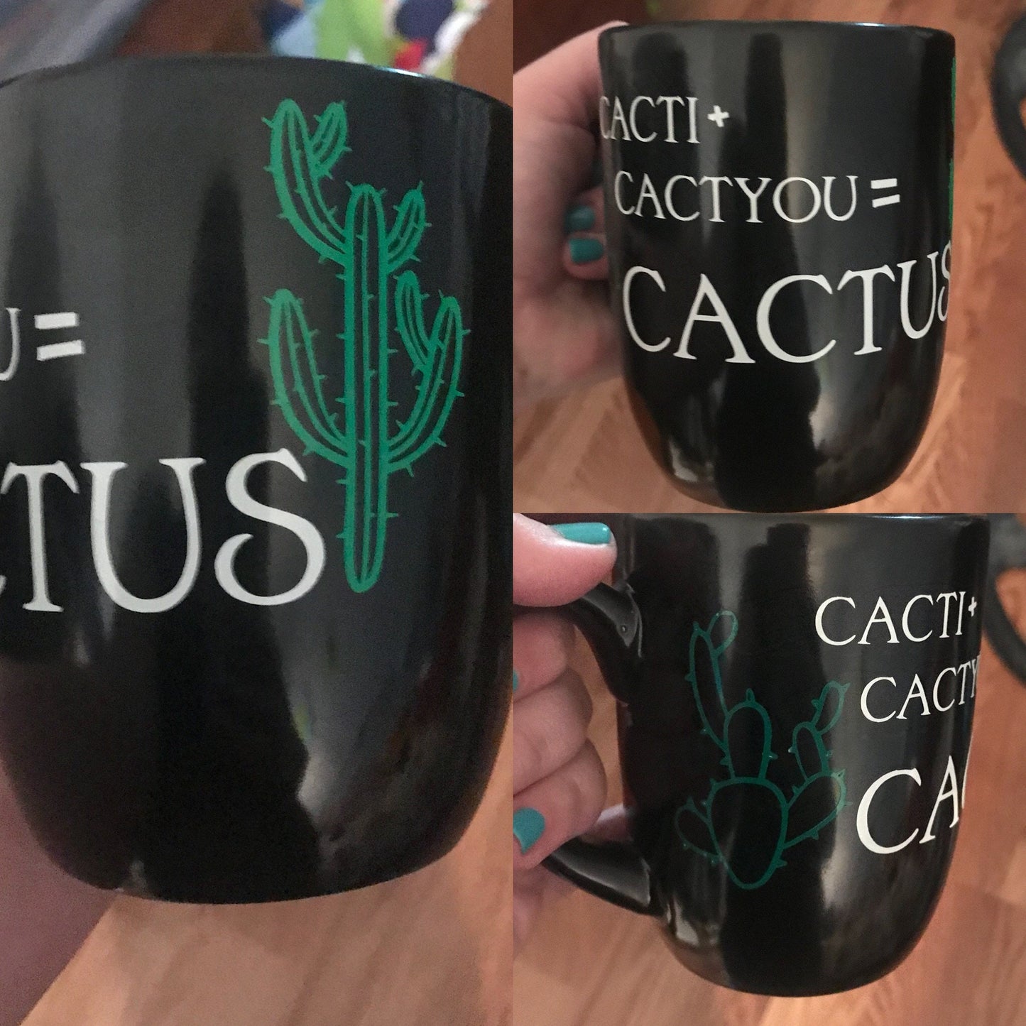 Cacti + Cactyou = Cactus Coffee Mug