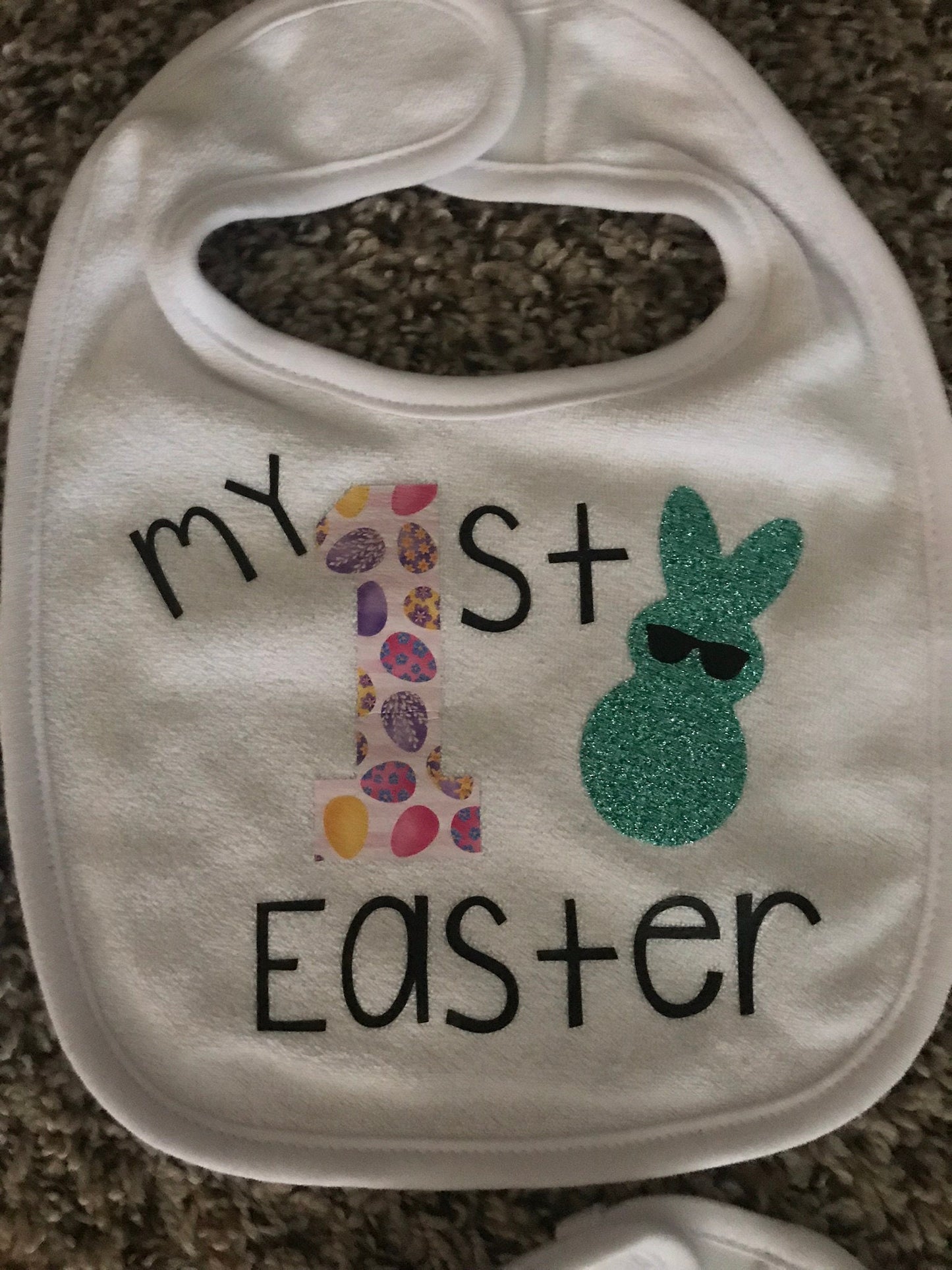 1st Holiday Bib Set