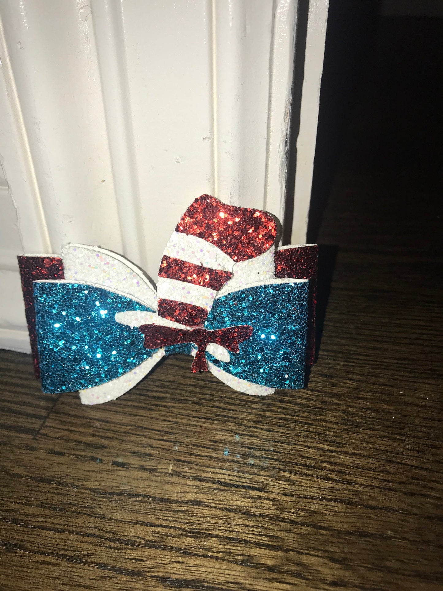 Dr. Seuss Inspired Bow