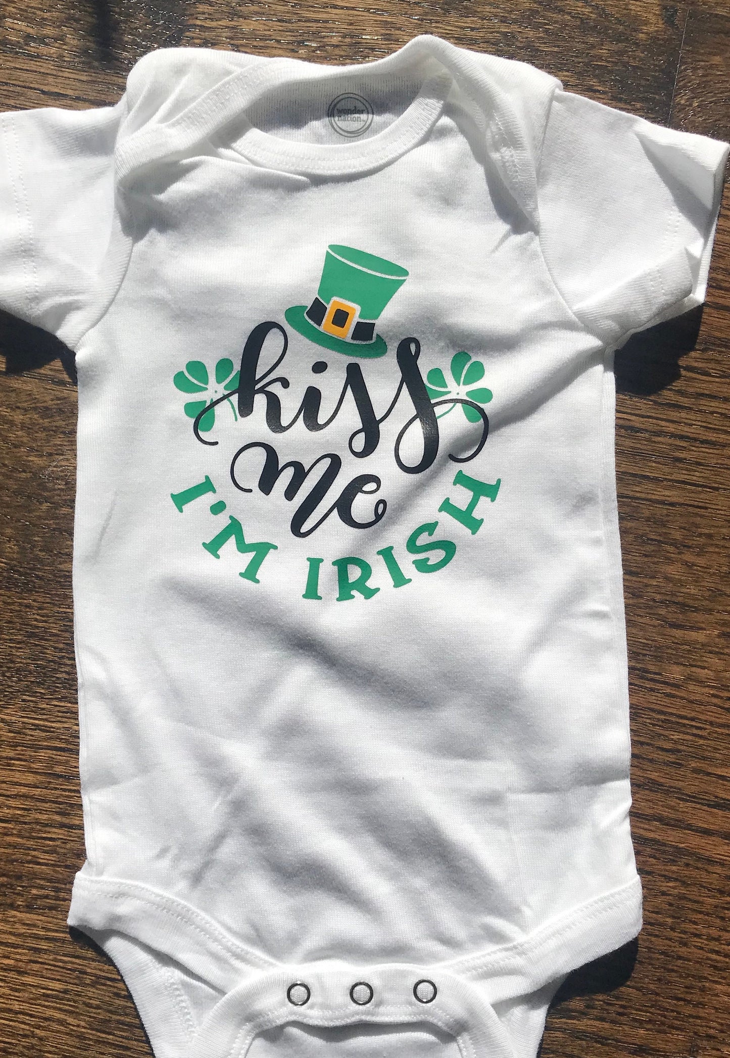 Kiss Me I'm Irish - Onesie/Shirt
