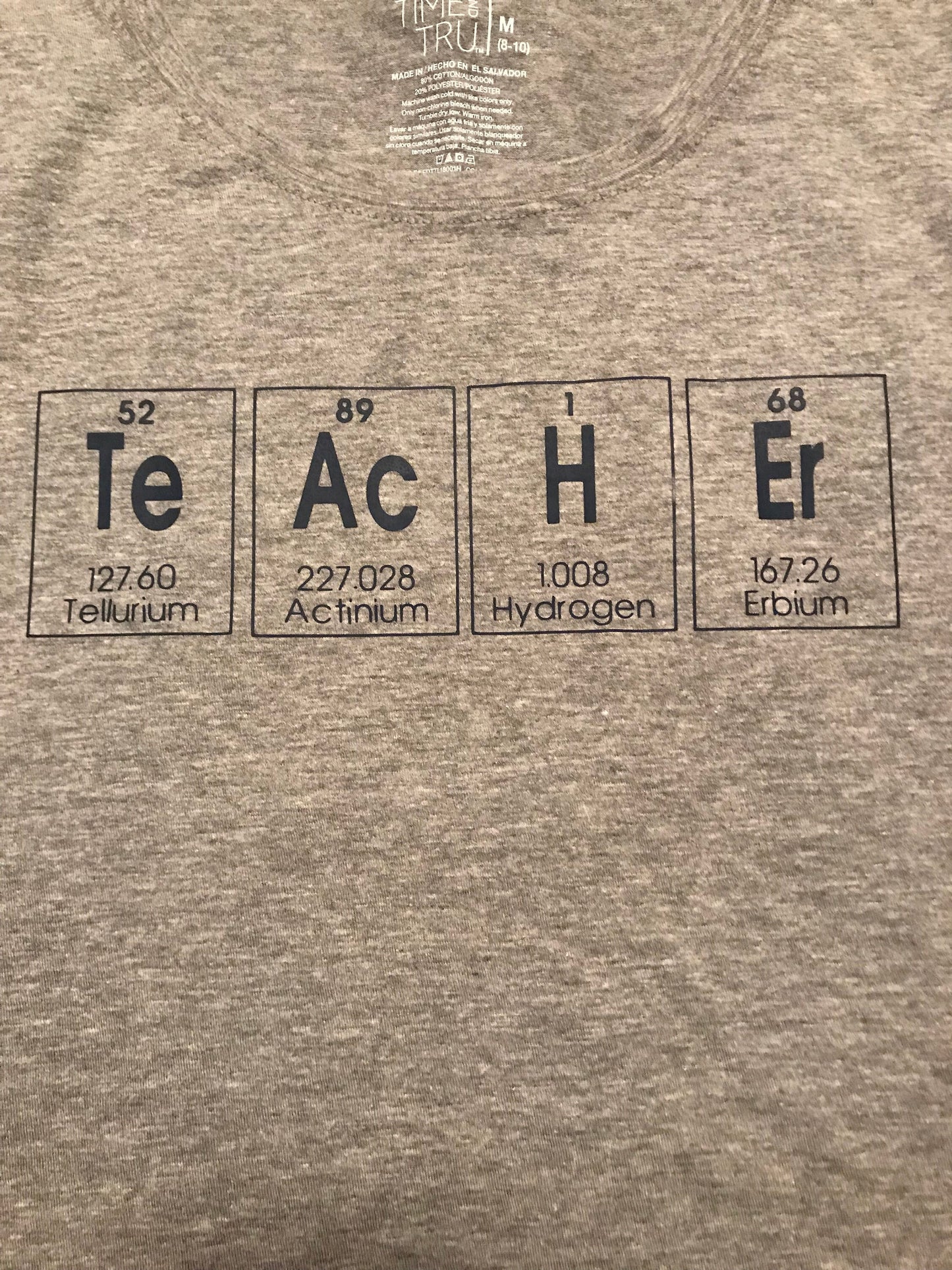 Teacher Periodic Table Shirt