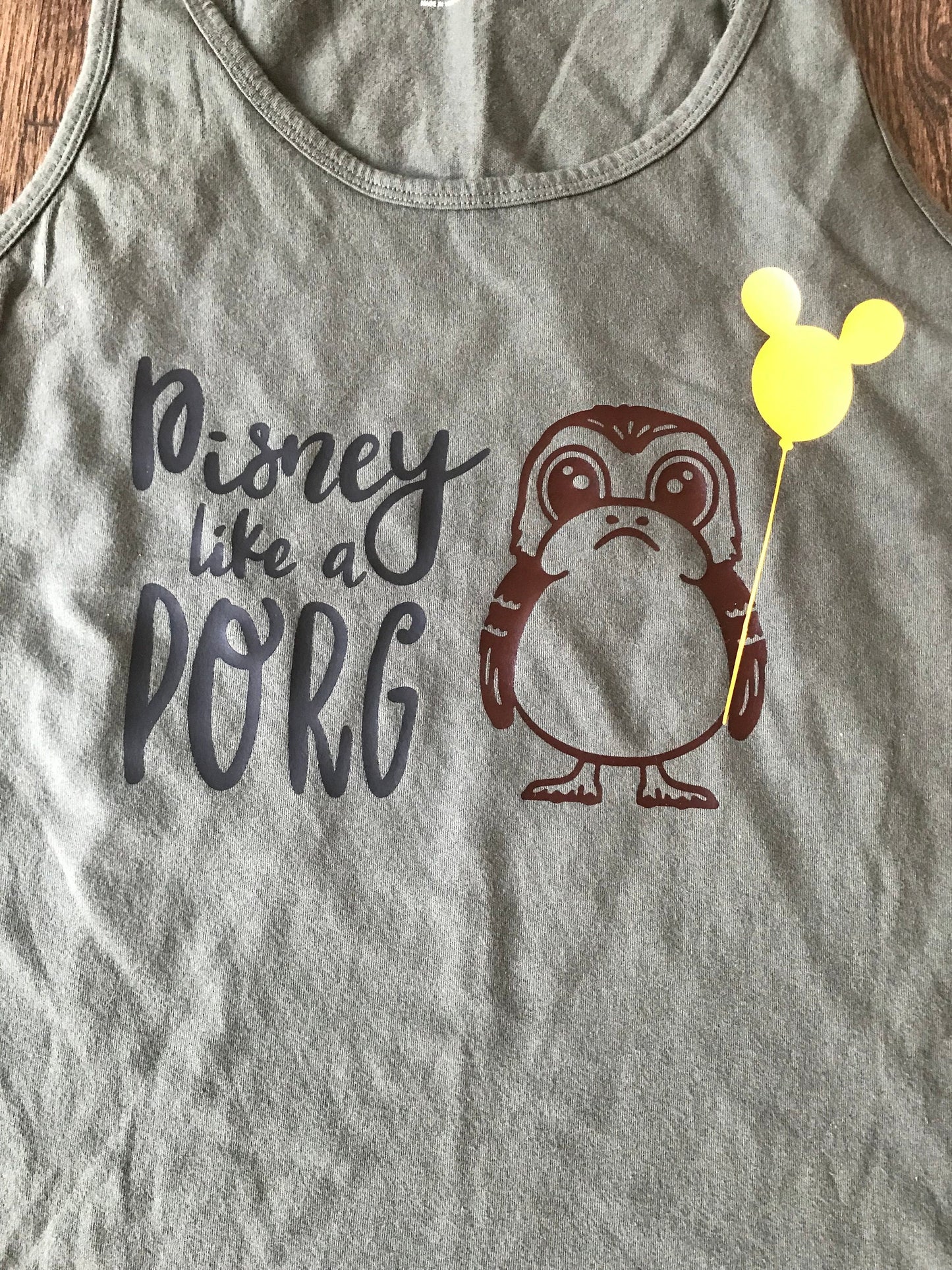 Disney Like a Porg Tshirt - Adult