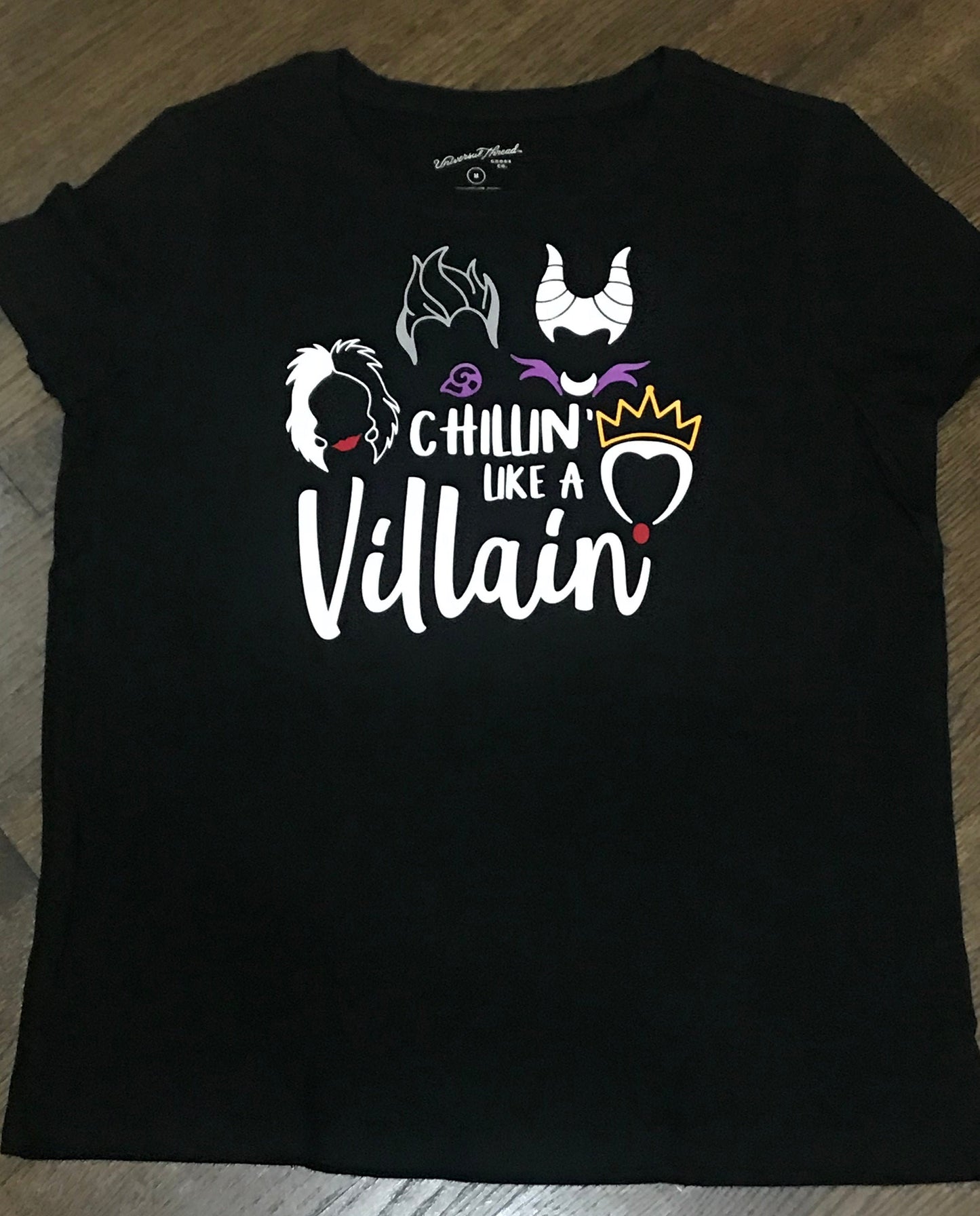 Chillin Like A Villain - Adult Shirt