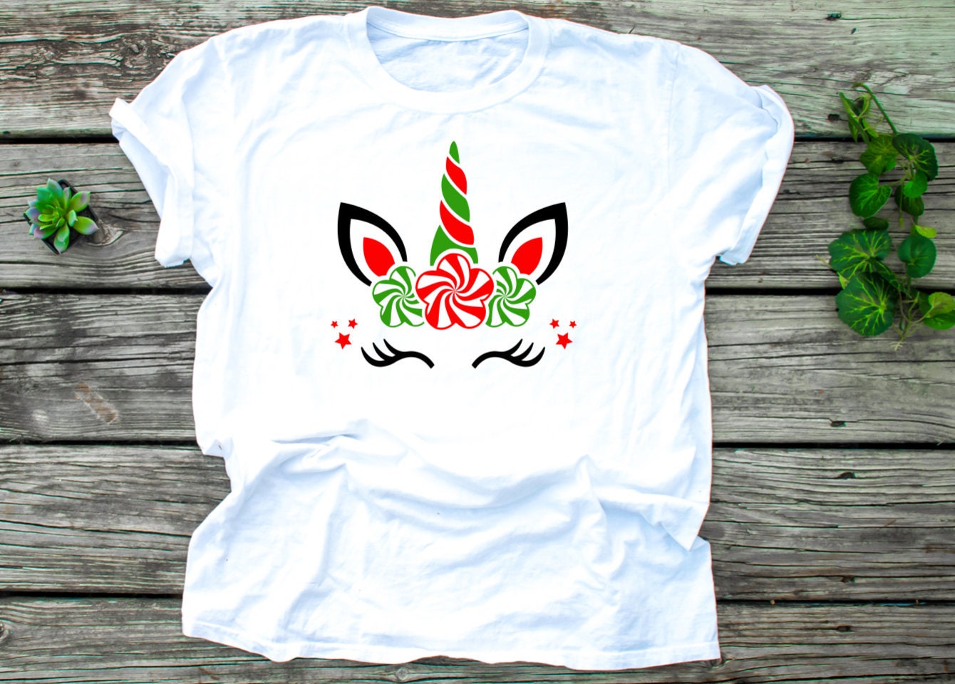 Christmas Unicorn Shirt - Child
