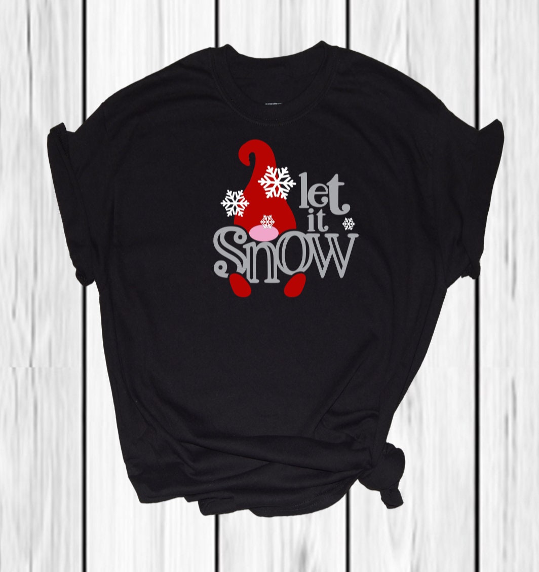 Let it Snow Gnome Shirt - Child