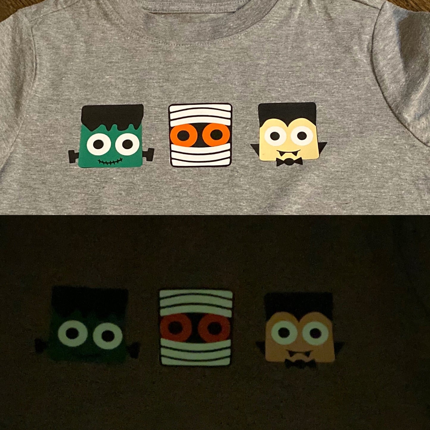 Halloween Friends Glow in the Dark Shirt - Child
