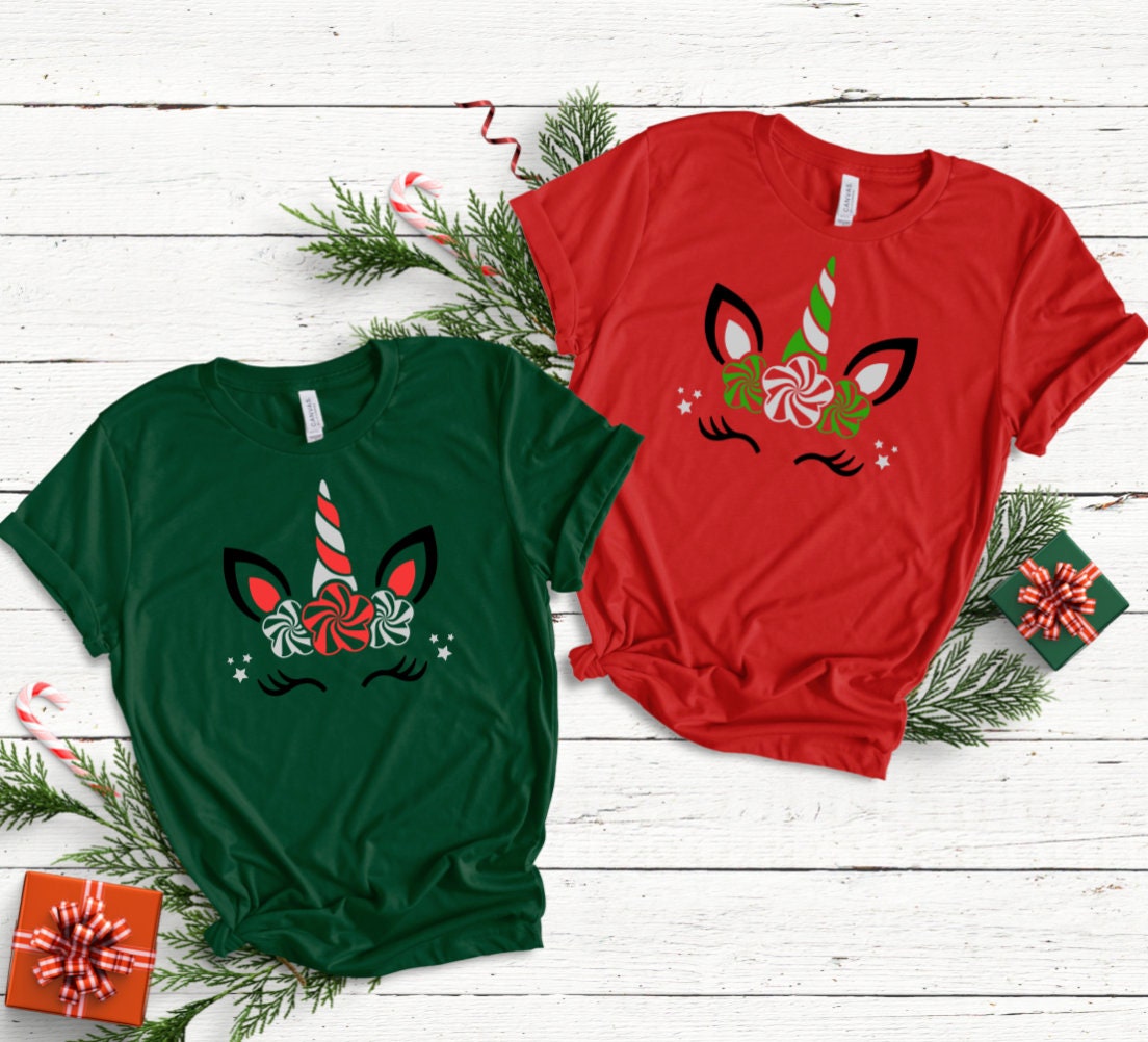 Christmas Unicorn Shirt - Child