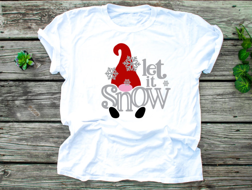 Let it Snow Gnome Shirt - Child